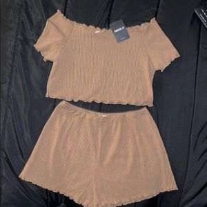 Tee and shorts set